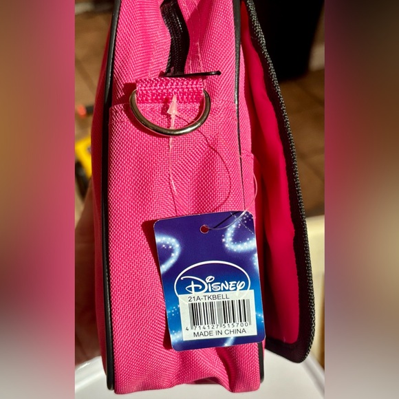 Disney Tinkerbell Crossbody Pink Bag - Picture 6 of 6
